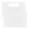 VidaXL Prieelzijwanden met ramen 2 st wit online kopen