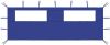 VidaXL Prieelzijwand met ramen 6x2 m blauw online kopen