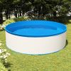 VidaXL Splasher pool met hangende skimmer en pomp 350x90 cm wit online kopen
